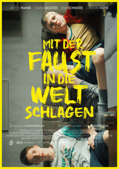 Filmplakat Mit der Faust in die Welt schlagen